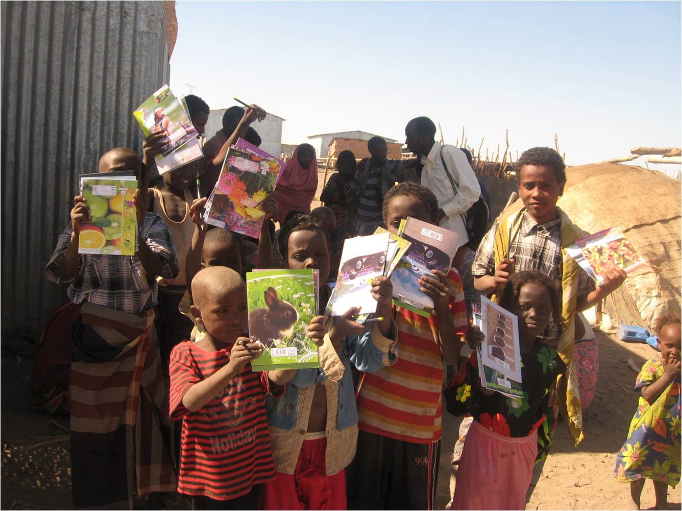 Students studying in classroom